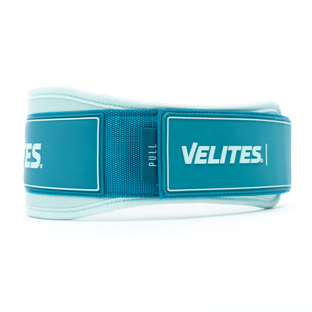 Ceinture d'haltérophilie bleu personnalisable