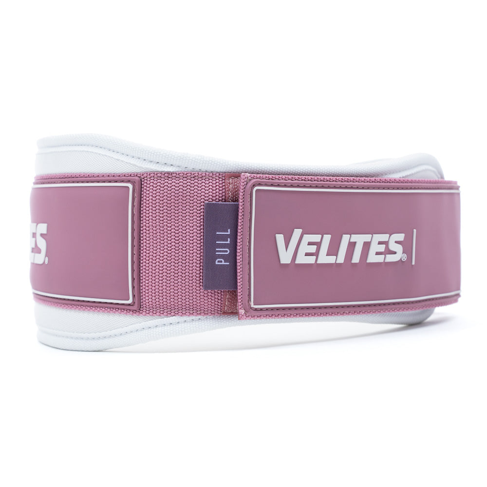 Ceinture d'haltérophilie rose personnalisable